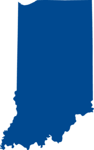 Map of Indiana